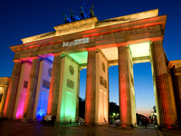 Brandenburg Gate Colours