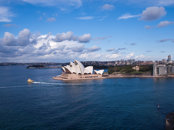 Sydney Opera House, as Seen from the Sydney Harbour Bridge